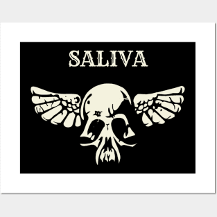 saliva Posters and Art